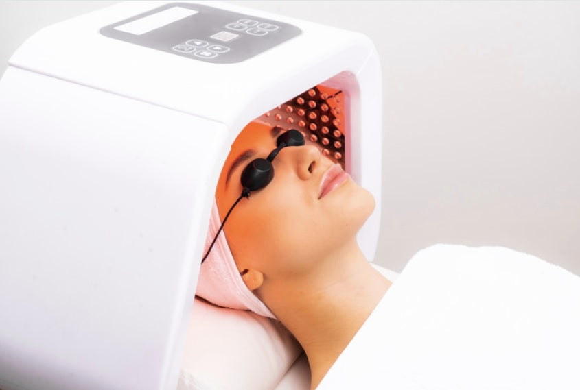 Led Light Face Therapy Device 6 Colors with Near Infrared Light