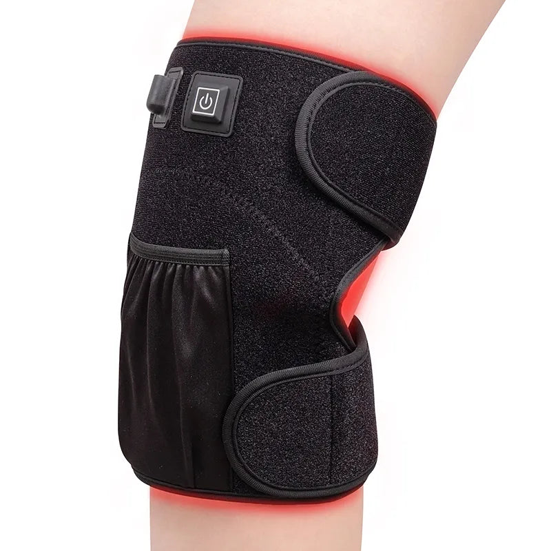 LED light 660nm 880nm knee wrap with microcurrent